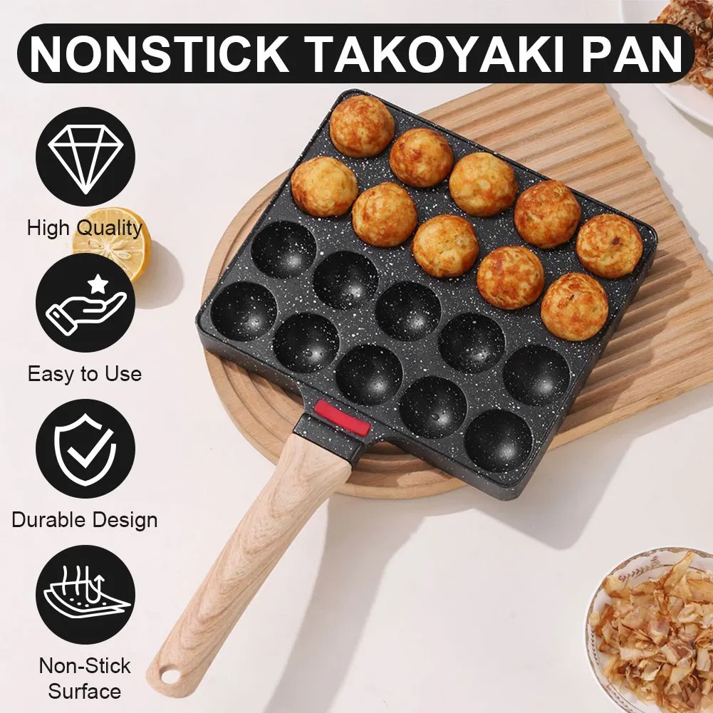 Takoyaki Grill Plate - Сковорода для такояки на 20 форм,