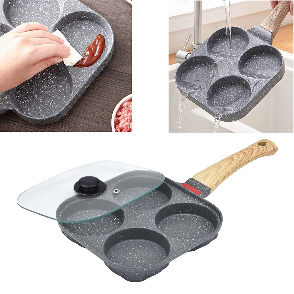 Сковорода для жарки яиц на 4 ч – обзор и цена Mini Pancake Griddle