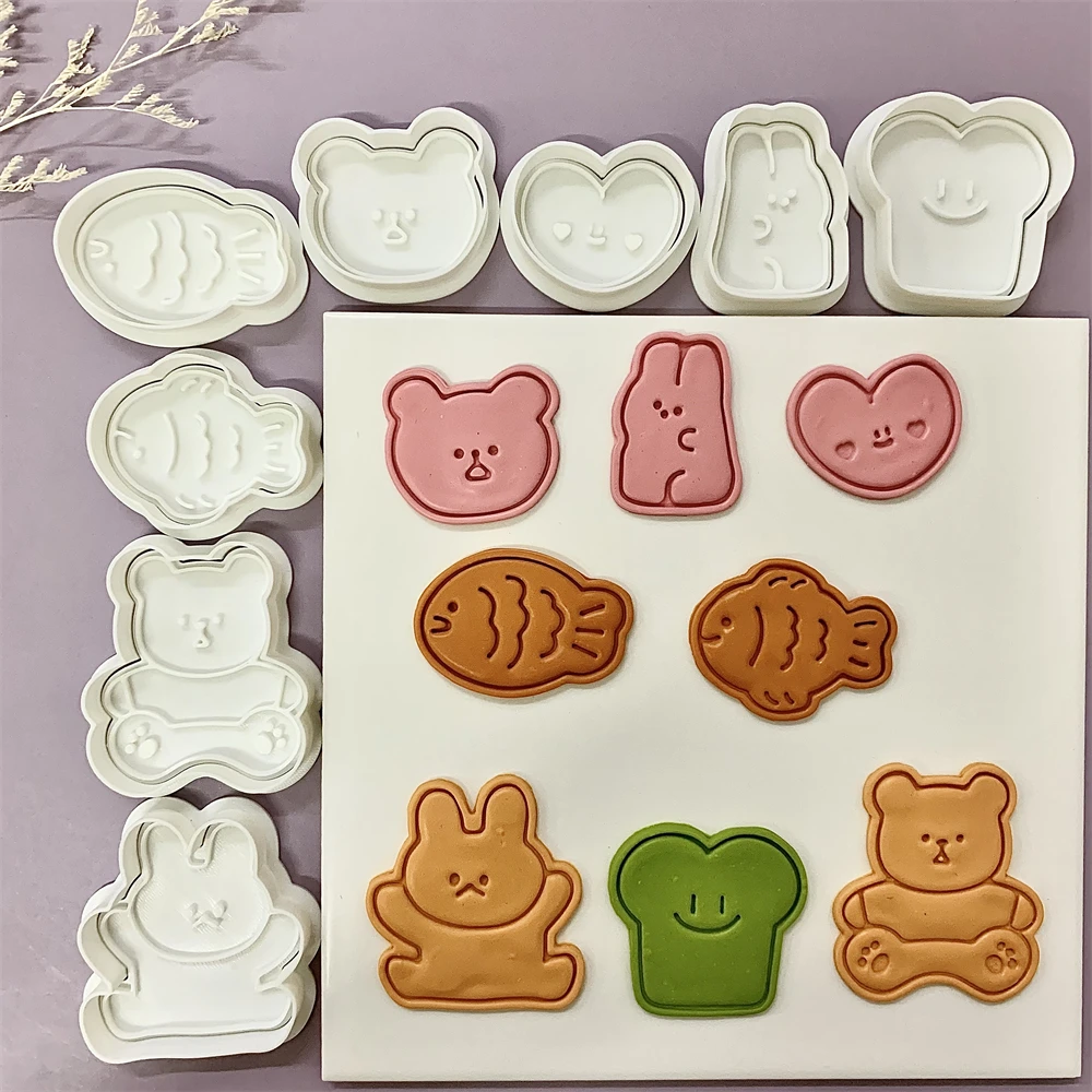 Милые животные штамп для тисне – обзор и цена Bunny Cake Mold
