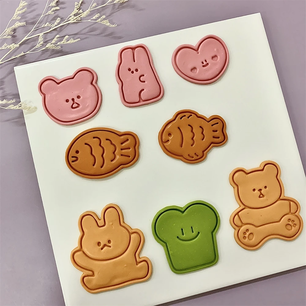 Милые животные штамп для тисне – обзор и цена Bunny Cake Mold