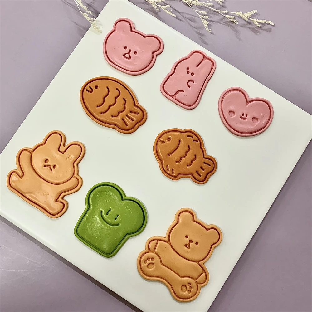 Милые животные штамп для тисне – обзор и цена Bunny Cake Mold