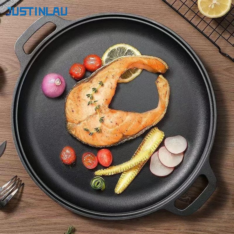 Чугунная сковорода JUSTINLAU с – обзор и цена Mini Pancake Griddle