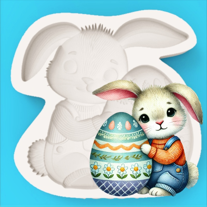 Силиконовая форма для выпечки  – обзор и цена Bunny Cake Mold